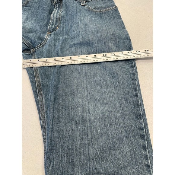 Carhartt Mens Straight Traditional Fit Jeans 40 x 30 Medium Wash Denim 5-Pocket - Picture 9 of 12